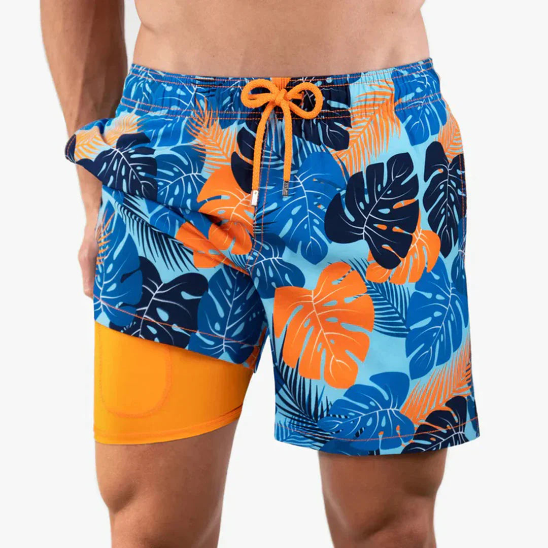 Herr Shorts | Rak Modell | Med Dragsnöre | Sommar