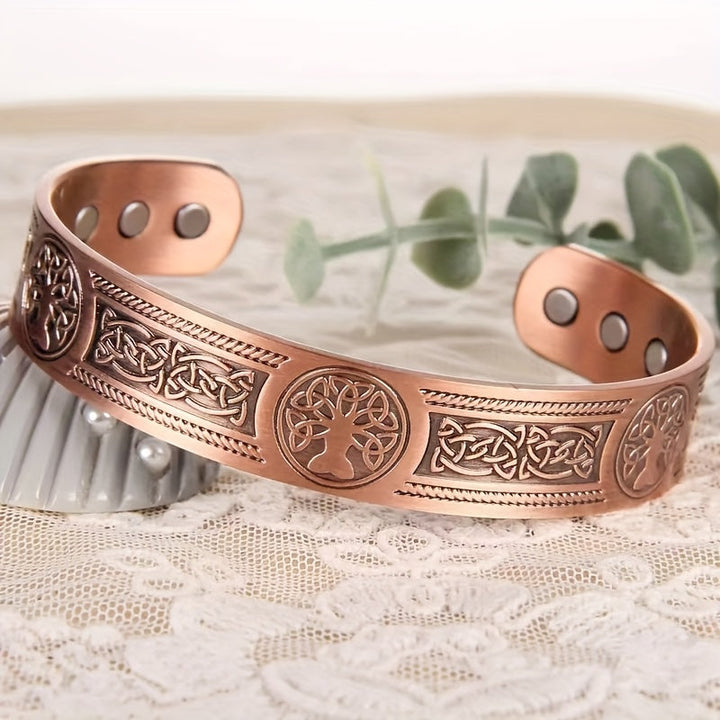 Herr Armband | Elegant | Öppen Manchett | Alla Säsonger