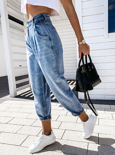 Jeans för kvinnor | Streetwear-stil | Trendigt & avslappnat | Mångsidig design