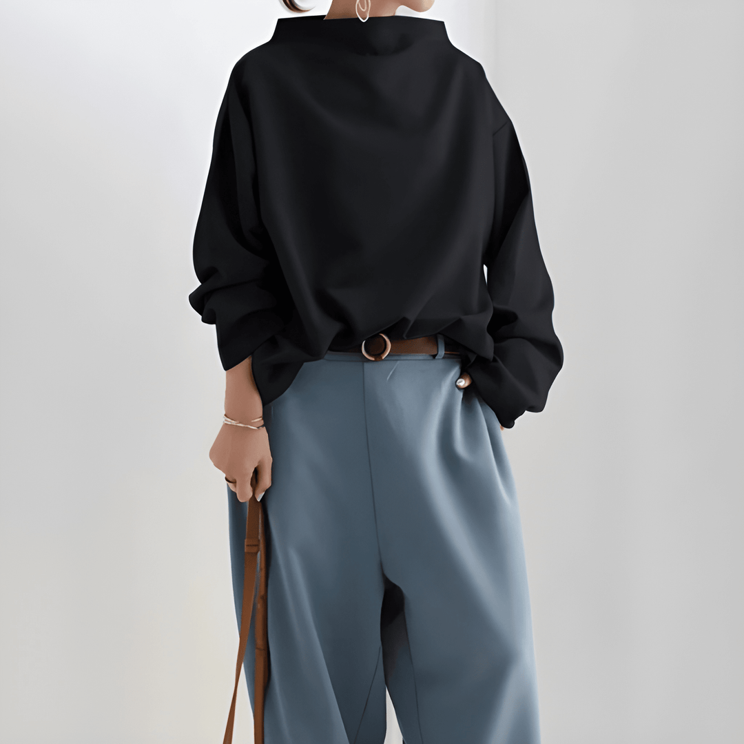 Stickad Tröja | Varm Damtröja | Elegant &amp; Trendig Stil