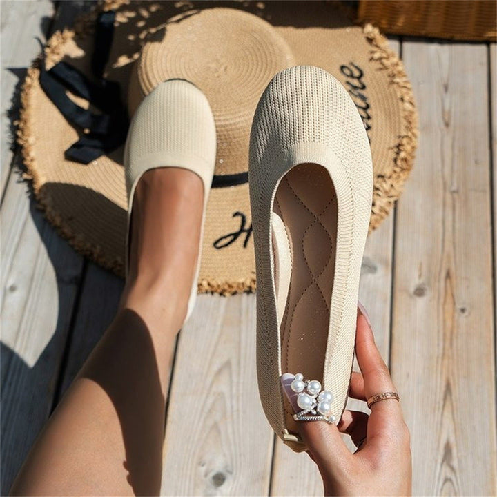 Dam Ballerinaskor | Elegant | Slip-on | Sommar