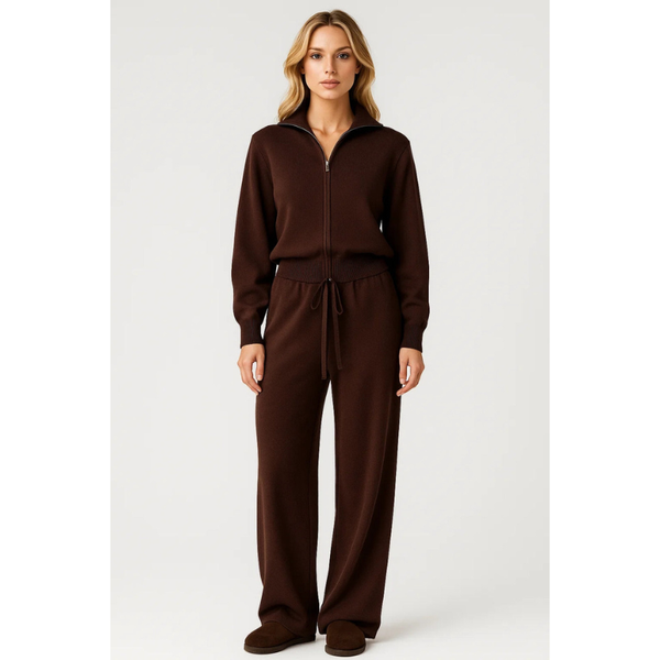 Damset | Överdel och vida byxor | Eleganta Kläder