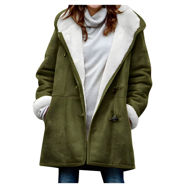Dam Vinterjacka | Extra Varm & Vattenavvisande | Vardaglig & Stilren | Polyester