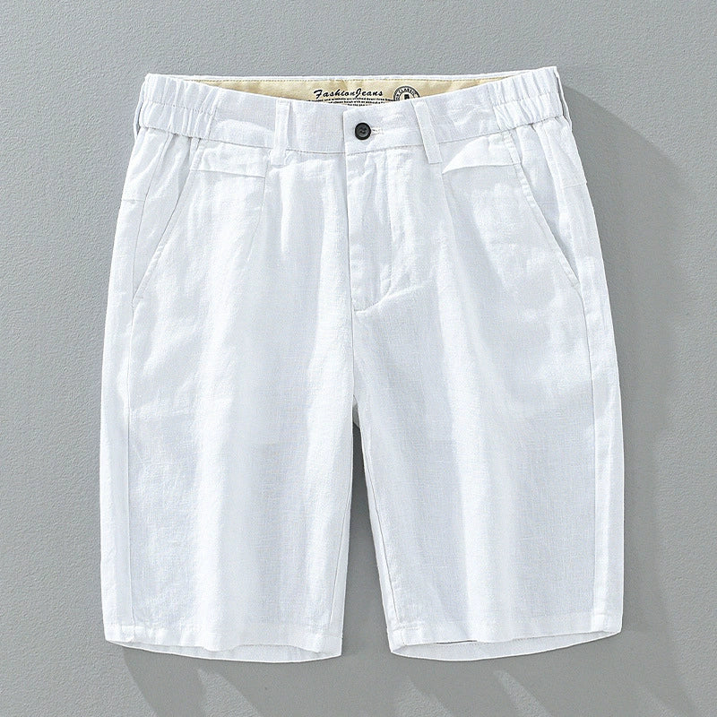 Herr Shorts | Skräddad Casual | Knappstängning | Sommar