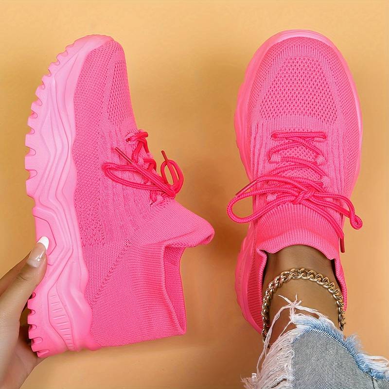 Dam Sneakers | Sportig | Snörning | Sommar