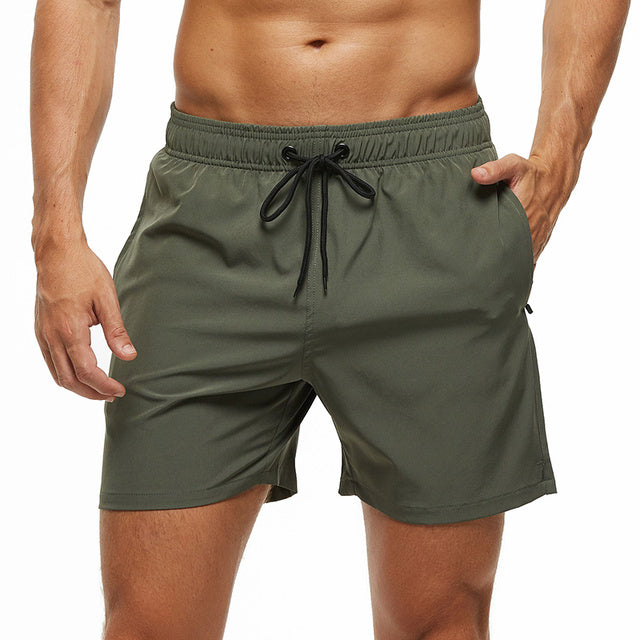 Herr Shorts | Slimfit | Elastisk Midja | Sommar
