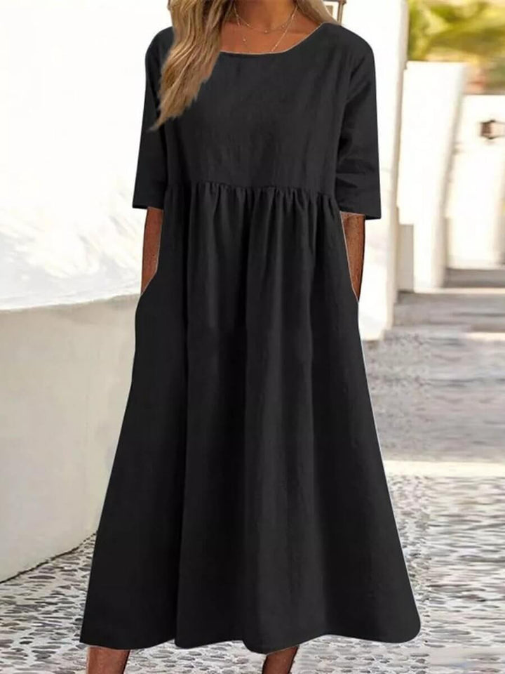 Dam Klänning | Oversized | Midi | Sommar