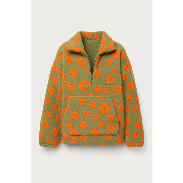 Stickad Tröja Dam | Dragkedja med fickor | Avslappnad Passform