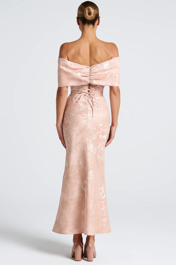 Dam Klänning | Getailleerd | Off Shoulder | Sommar