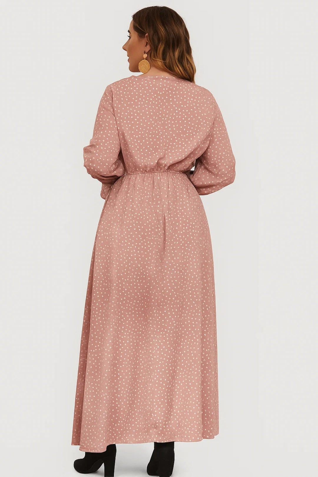 Dam Klänning | Elegant | Lång Ärme | Vår
