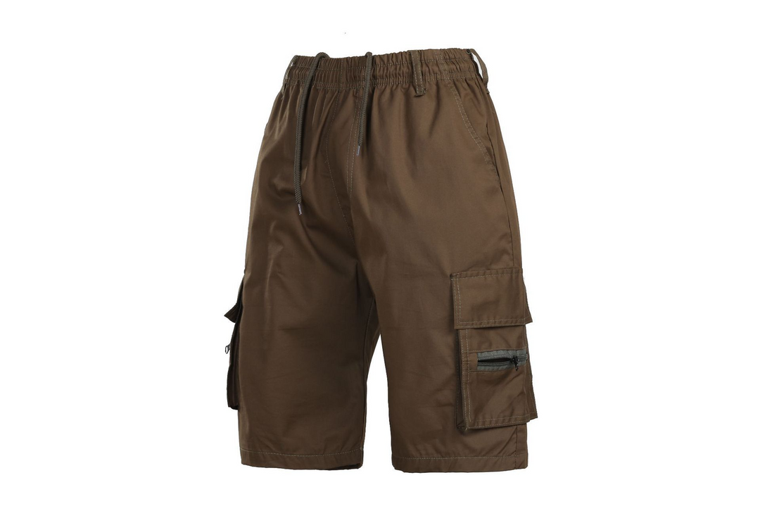 Herr Shorts | Cargo | Elastisk Midja | Sommar