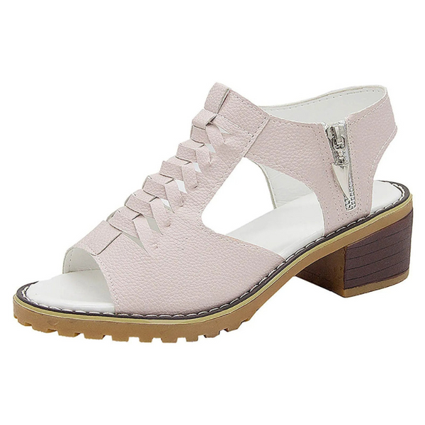 Höga Klack Sandaler | Skor Dam | Peep Toe & Korsade Remmar