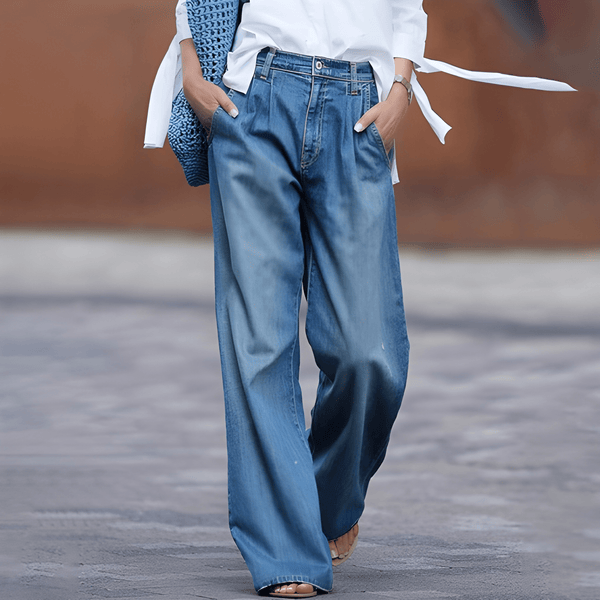 Dam Byxor | Hög Midja | Vida Ben & Lösa Jeans