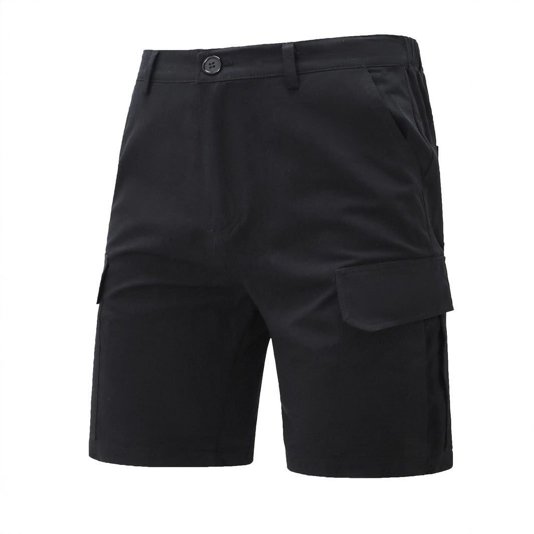 Herr Shorts | Cargo Rak | Zakken Detail | Sommar