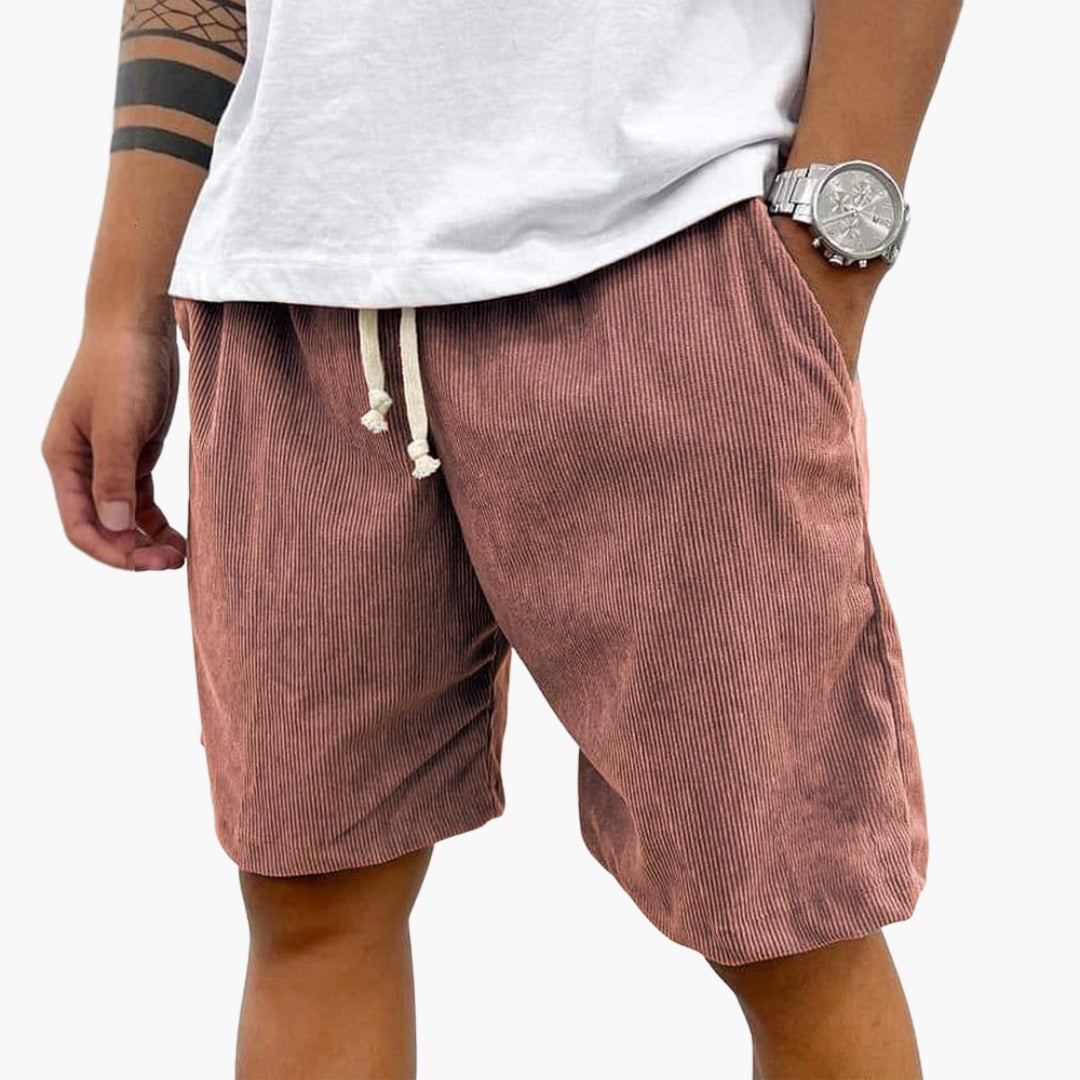 Herr Shorts | Avslappnad | Elastisk Midja | Sommar