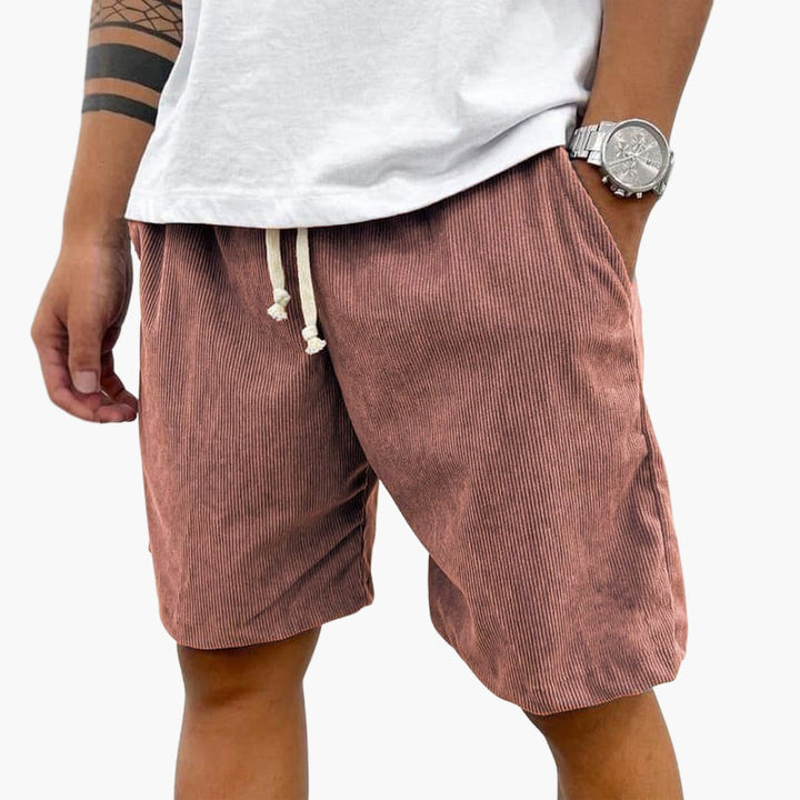 Herr Shorts | Avslappnad | Elastisk Midja | Sommar