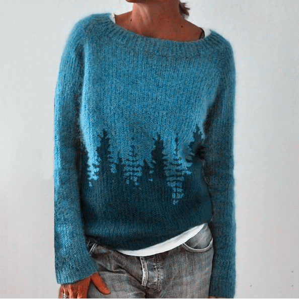 Stickad tröja för kvinnor | Vintage-inspiration | Mysig värme | Tidlös charm