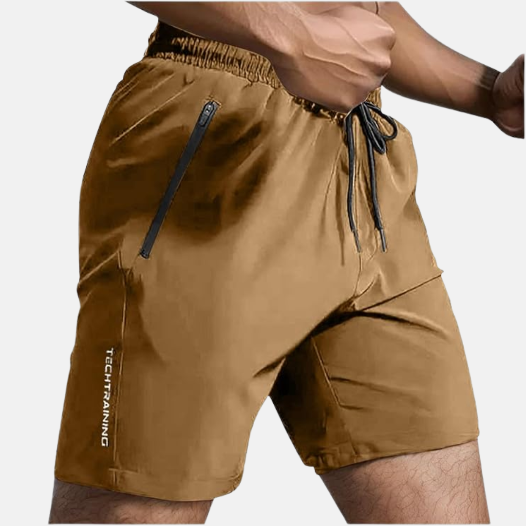 Herr Shorts | Rak Modell | Med Dragkedjefickor | Sommar