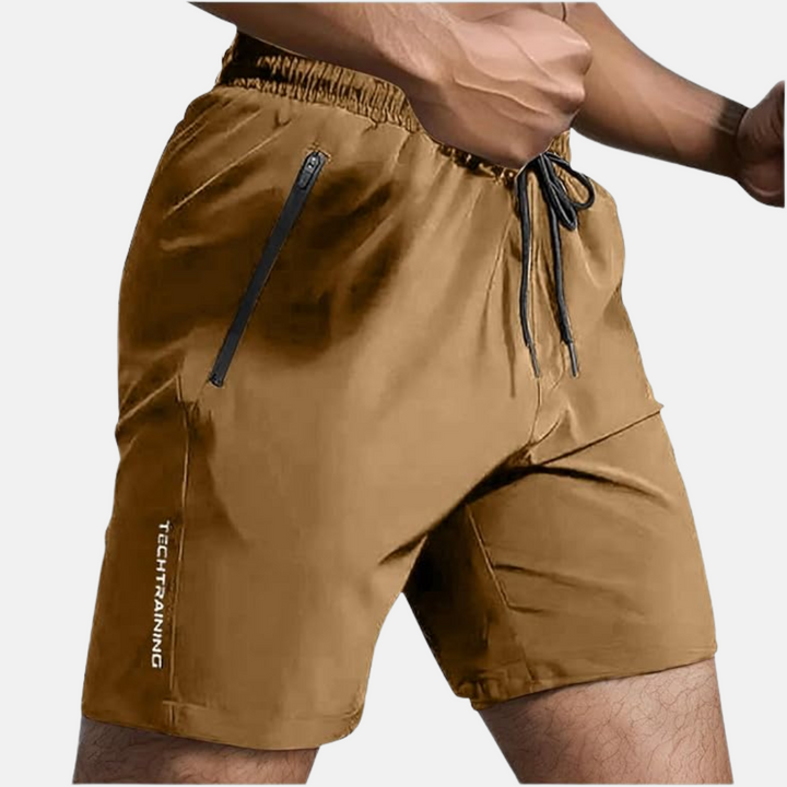 Herr Shorts | Rak Modell | Med Dragkedjefickor | Sommar