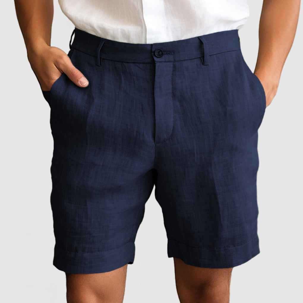 Herr Shorts | Rak Modell | Med Fickor | Sommar