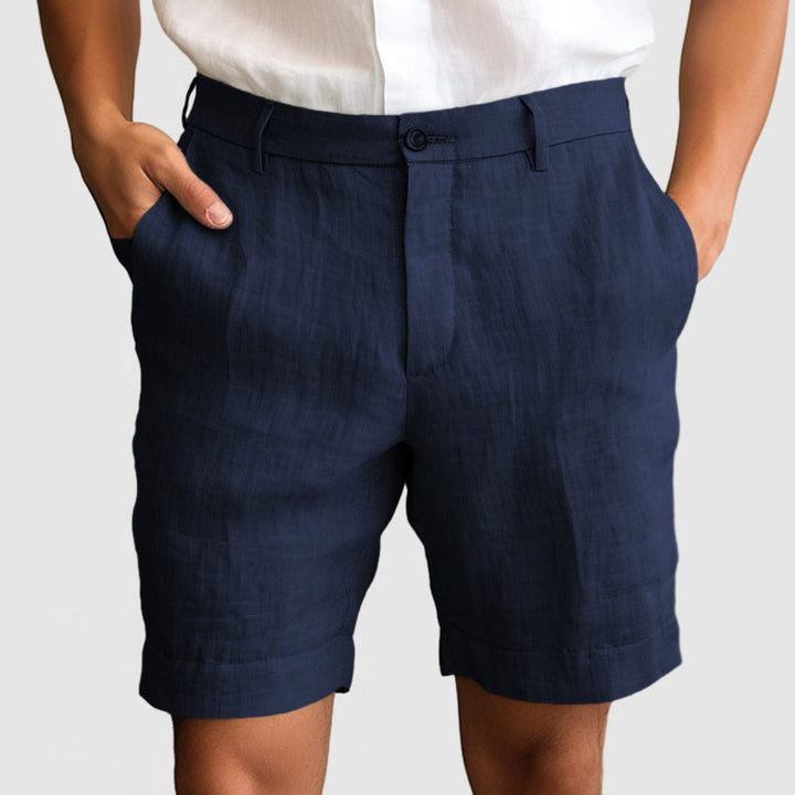 Herr Shorts | Rak Modell | Med Fickor | Sommar
