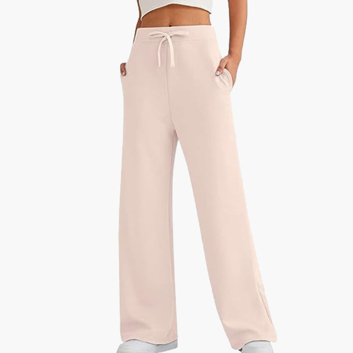 Dam Byxor | Wide Leg | Dragsko Midja | Sommar