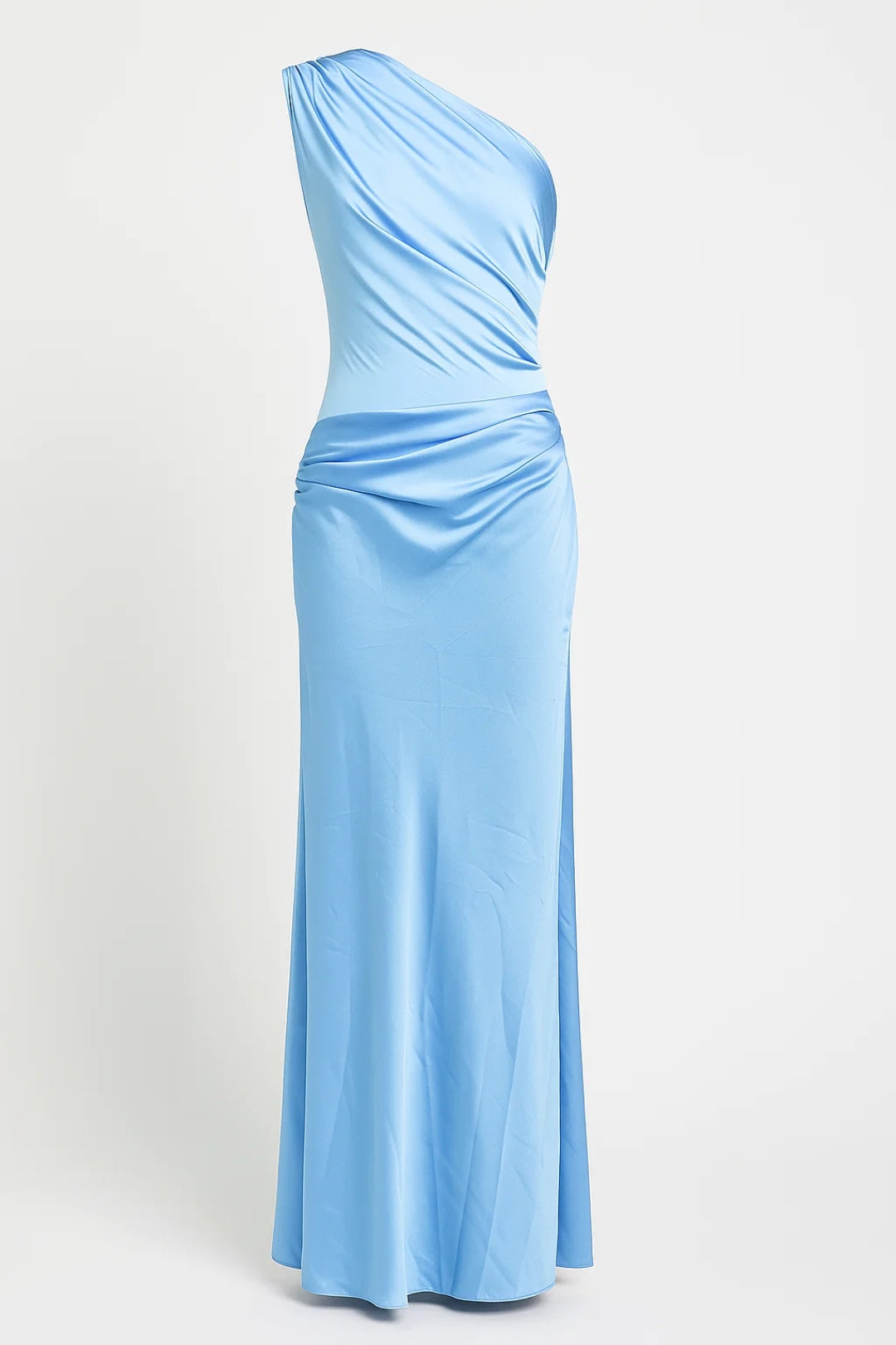 Dam Klänning | Elegant | Draperad Slits | Sommar