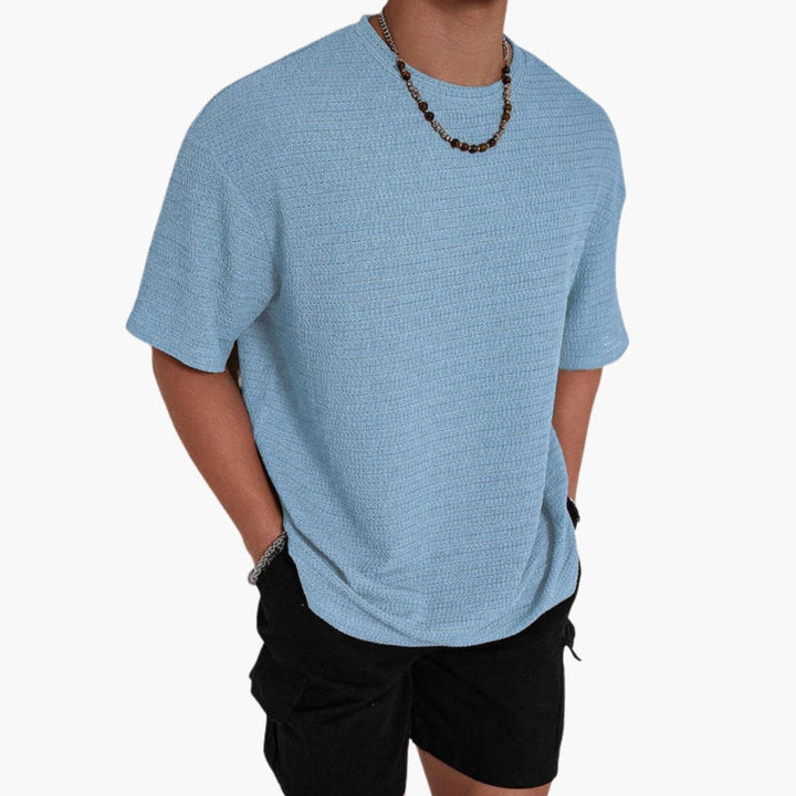 Herr T-shirt | Oversized | Kort Ärm | Sommar