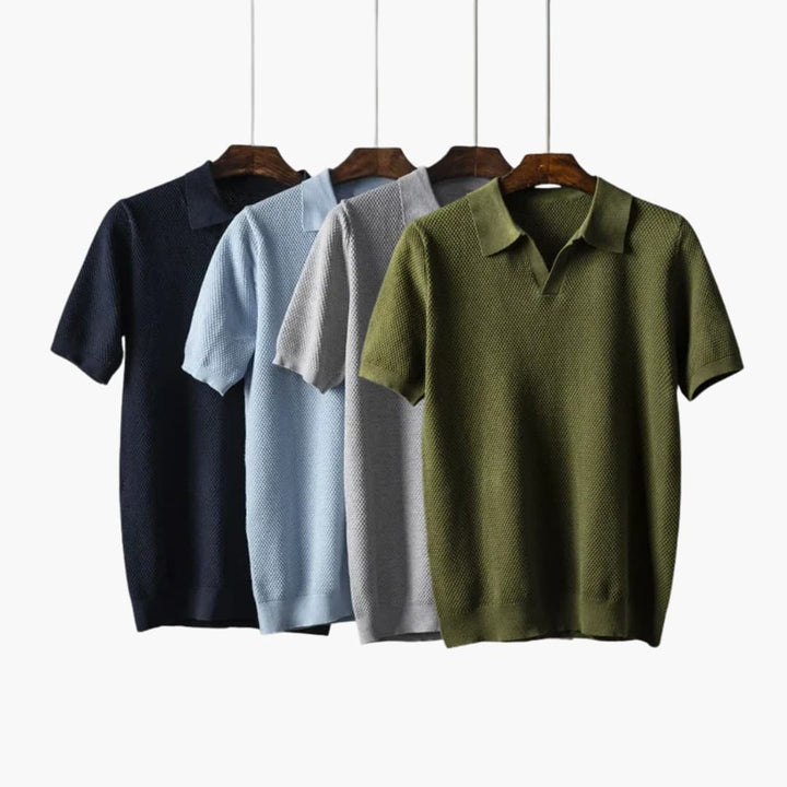 Herr Pikétröja | Elegant | Kort Ärm | Sommar
