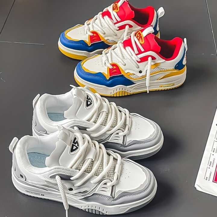 Herr Sneakers | Oversized | Med Snörning | Sommar