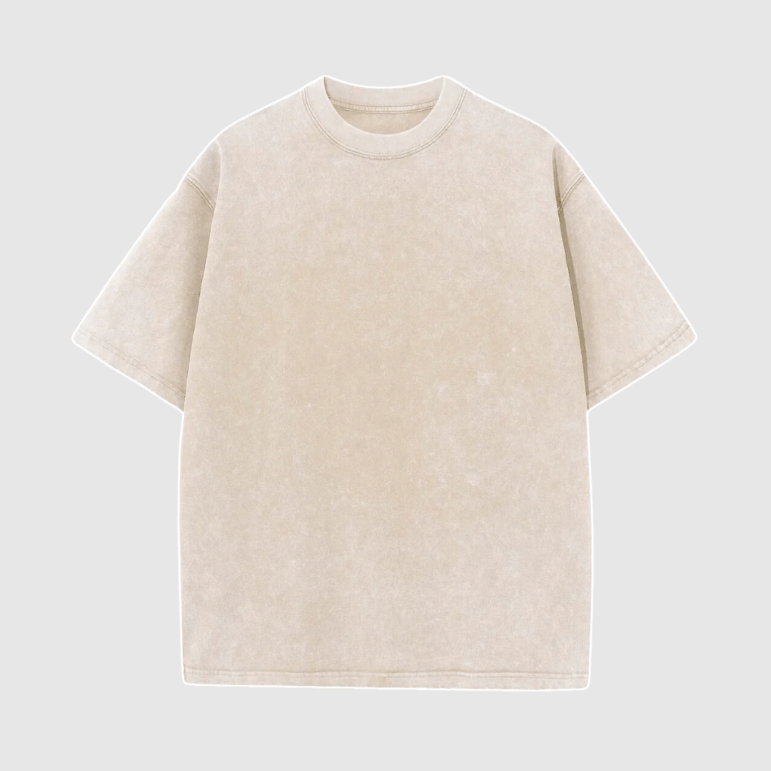 Herr T-shirt | Lös Passform | Kort Ärm | Sommar