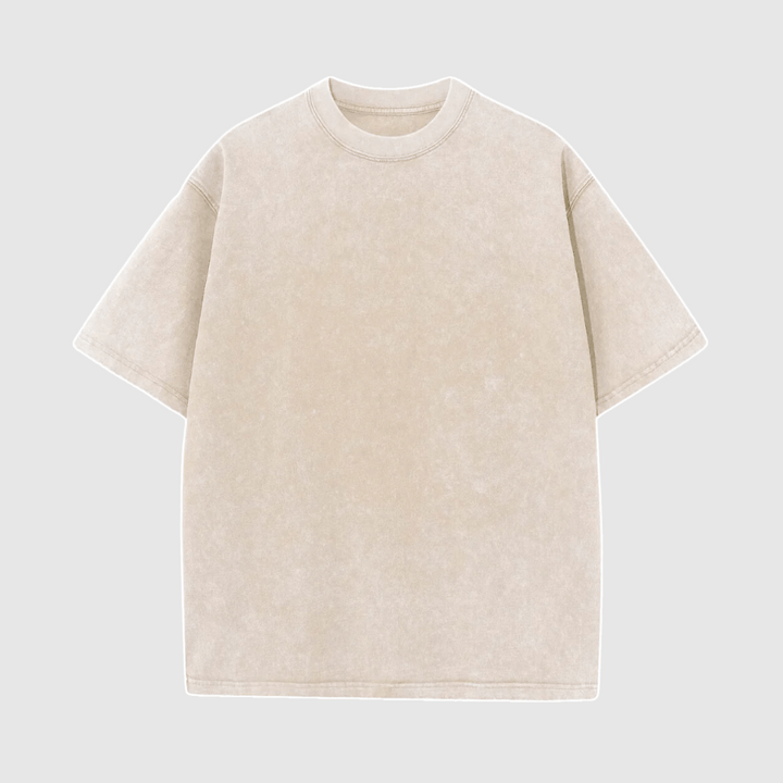 Herr T-shirt | Lös Passform | Kort Ärm | Sommar