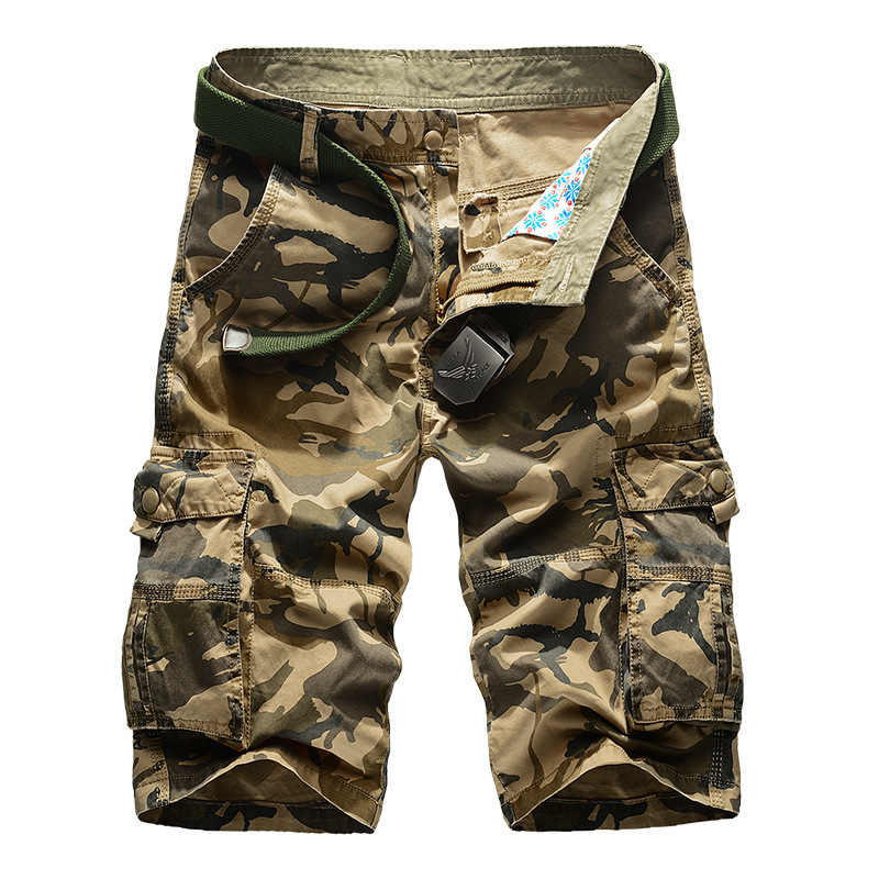 Herr Shorts | Cargo | Knappstängning | Sommar