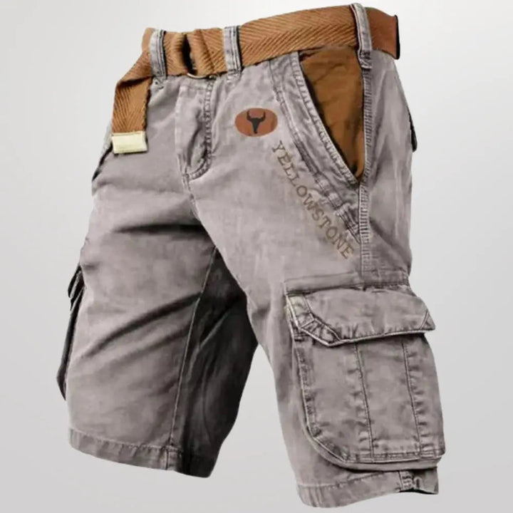 Herr Cargo Shorts | Praktisk Design | Casual Look | Sommar