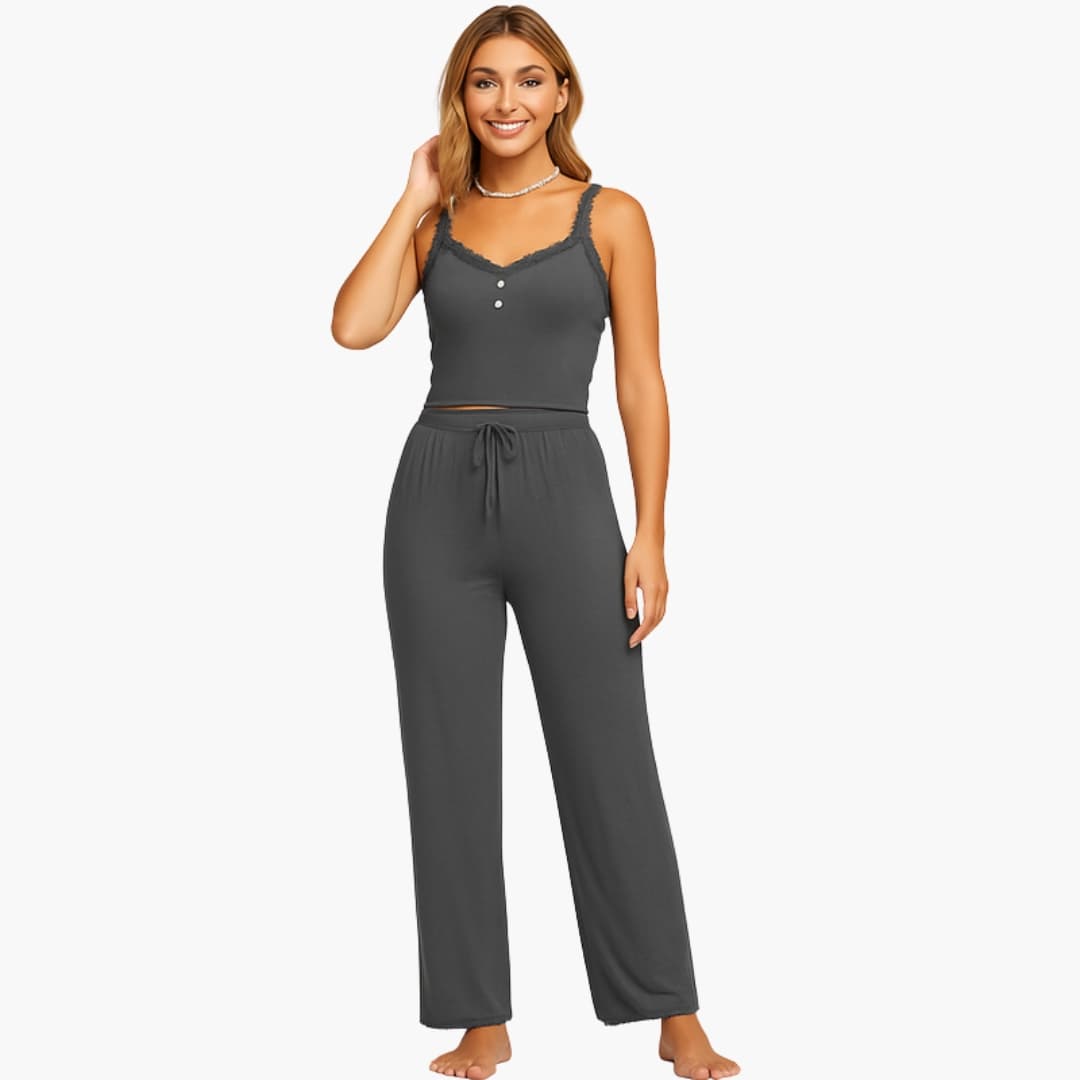 Dam Set | Elegant | Spetsdetaljer | Sommar