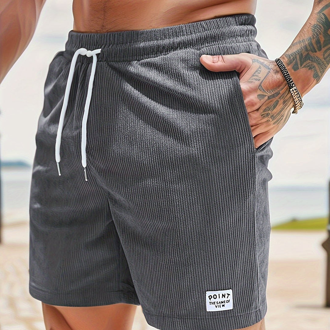 Herr Shorts | Relaxed Fit | Elastisk Midja | Sommar