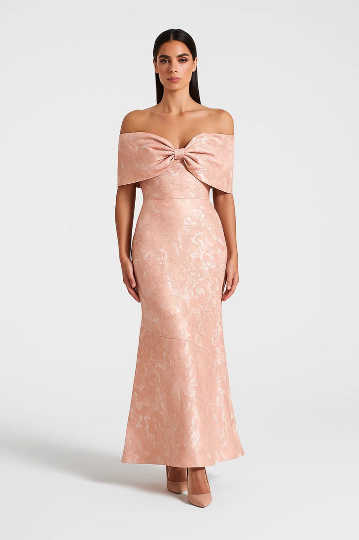 Dam Klänning | Getailleerd | Off Shoulder | Sommar