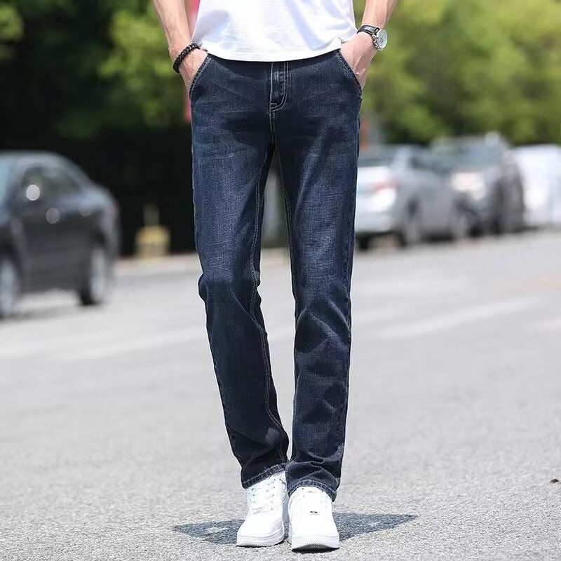 Herr Jeans | Straight | Med Knapp | Sommar
