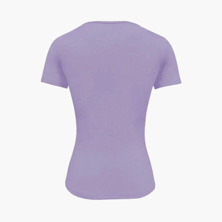 Dam Topp | Slimfit | Kort Ärm | Sommar