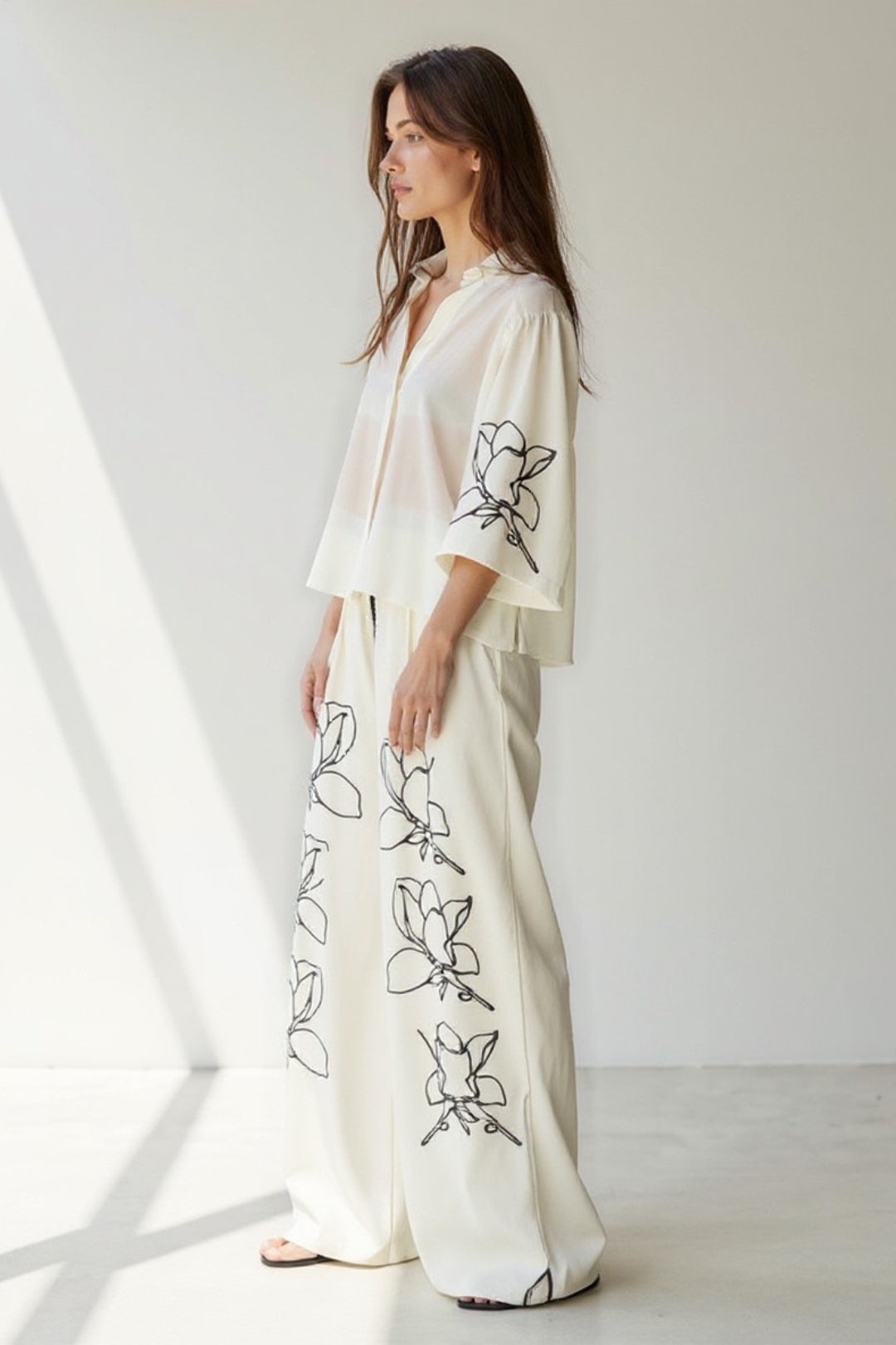 Dam Set | Retro | Vida Byxor | Sommar