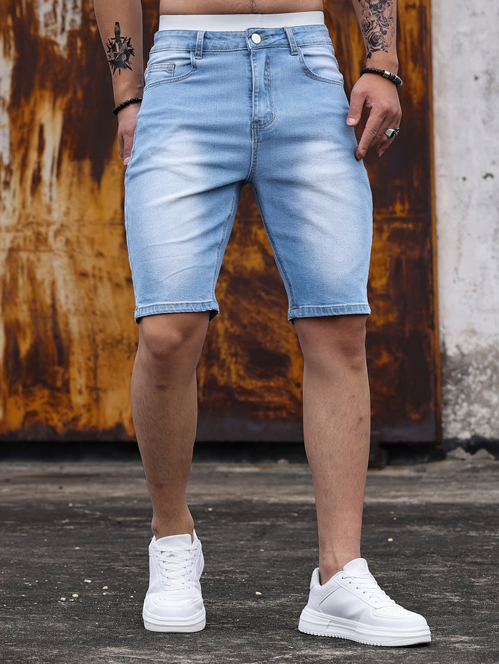 Herr Shorts | Slimfit | Knälång | Sommar