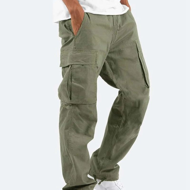 Herr Cargo Byxor | Straight | Med Zipperfickor | Sommar