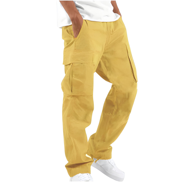 Herr Cargo Byxor | Straight | Med Zipperfickor | Sommar
