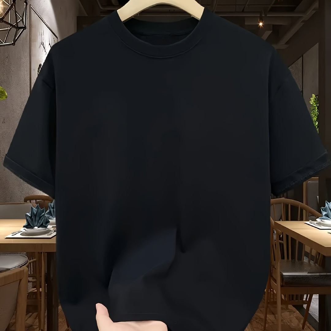 Herr T-shirt | Oversized | Kort Ärm | Sommar