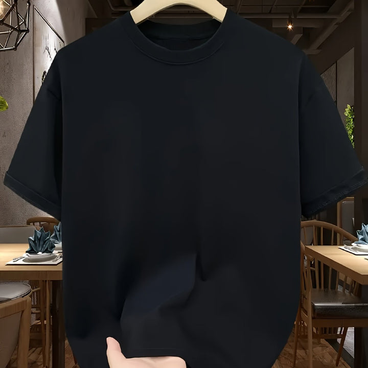 Herr T-shirt | Oversized | Kort Ärm | Sommar