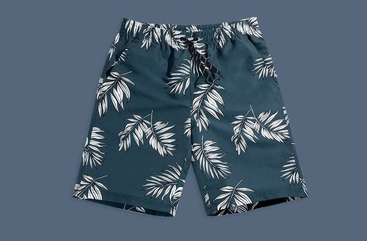 Herr Badshorts | Retro Rak | Elastisk Midja | Sommar