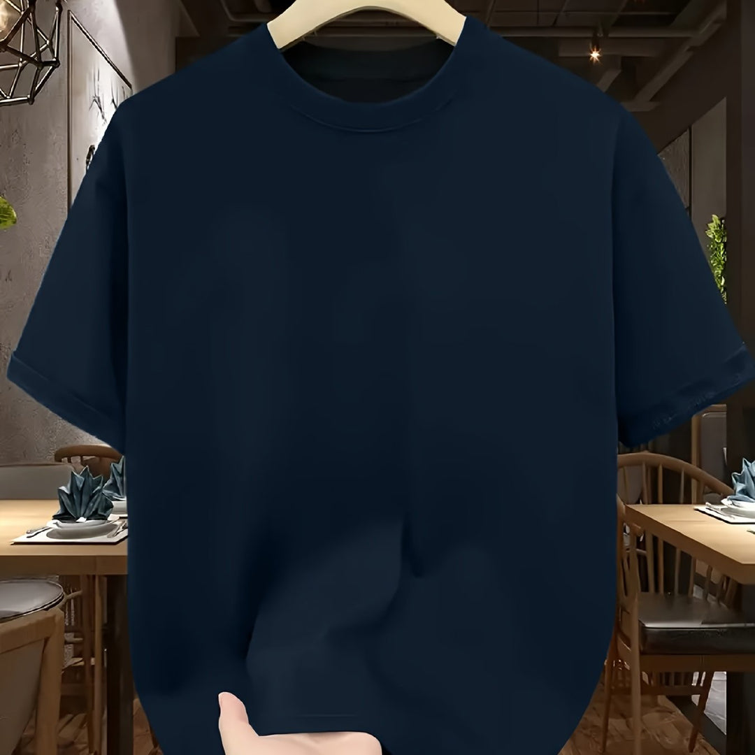 Herr T-shirt | Oversized | Kort Ärm | Sommar