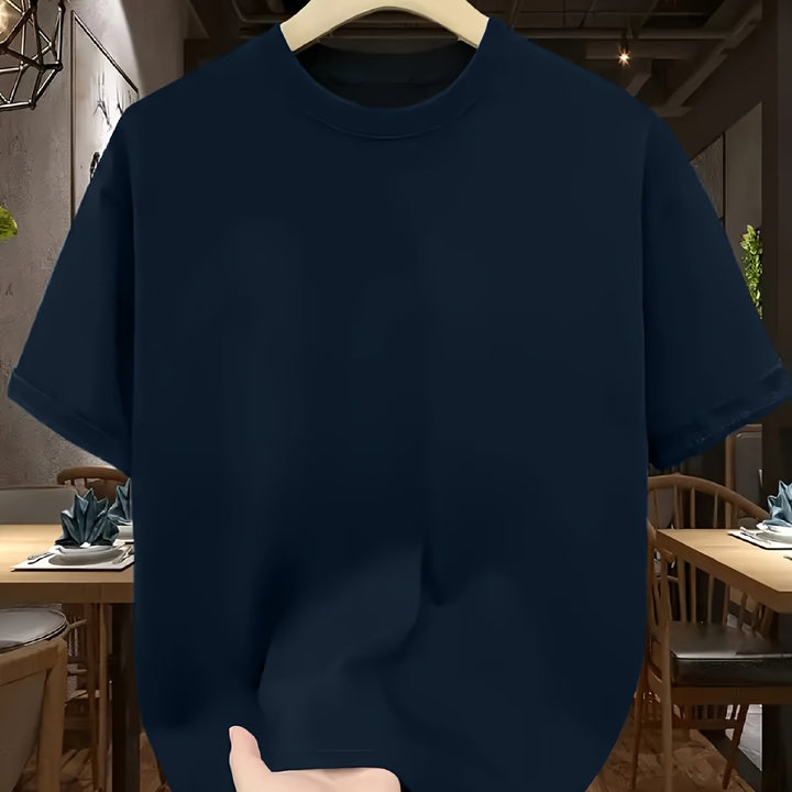 Herr T-shirt | Oversized | Kort Ärm | Sommar