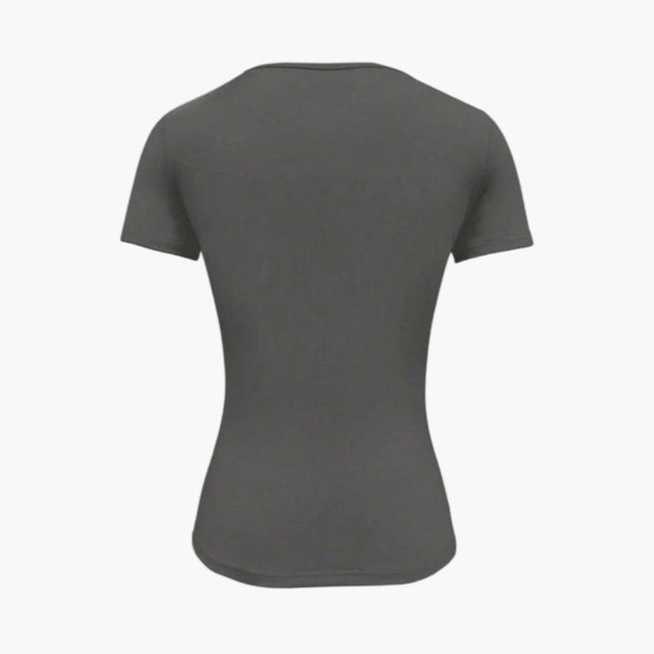 Dam Topp | Slimfit | Kort Ärm | Sommar