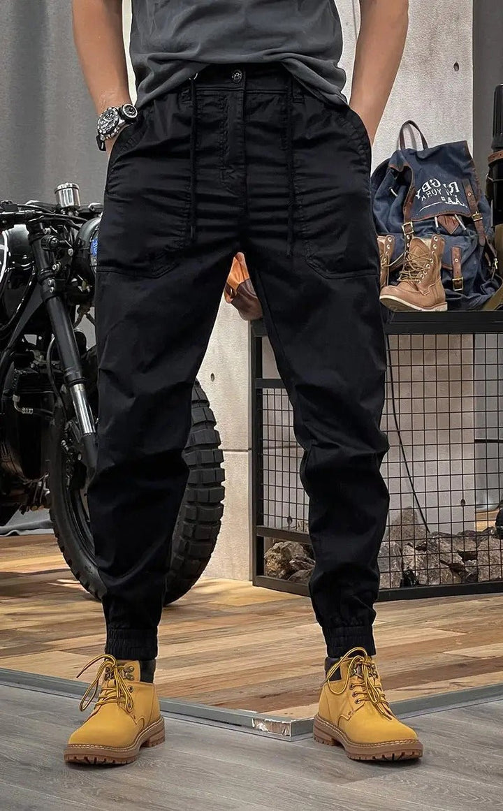 Herr Byxor | Cargo | Elastisk Midja | Sommar